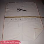 Silgi Bezi Beyaz Renk Kot Kumaş