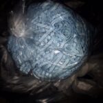 Açık Mavi Turkuaz Renk Pamuklu İnce Şerit Dantel Uzunluk 1 cm