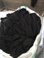 Parti Malı Siyah Renk Gabardin Parça Kumaş