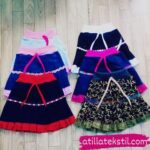 Desenli Bebek Kot Kumaş Etek Fiyatları ve Modelleri Sarı Kırmızı Çiçekli Yeşil Mavi Lacivert Siyah Beyaz