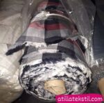 Pamuklu Poplin Kumaş Kareli Ekose Siyah Beyaz Fiyatları