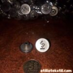 Lazer Yazılı S harfi Metal Düğme - Satış ve Ürün Bilgileri