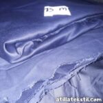 Açık Lacivert Gökyüzü Mavisi Renginde İnce Polyester Pamuk karışımı Gabardin Kumaş