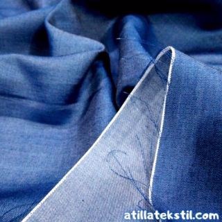 Çok İnce Tencel Lyocell Kot Kumaş Gömleklik Fotoğraf ve Fiyatları 4 $ / Metre - Atilla Tekstil