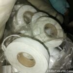 Beyaz Renk Parti Malı Stok Fazlası İhracat Fazlası Kemer Astarı Biyesi Düzleştirici Sert Tela