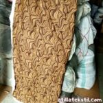 Zebra Desenli Büyük Metraj Pantolon, Yastık ve Kırlent Kılıfı için Kahverengi, Hardal Renk Baskılı Kot Denim Kumaş Kalın Likrasız