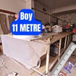 Uzun Demir Vidalı İkinci El Satılık Pastal Kumaş Serim ve Kesim Masası