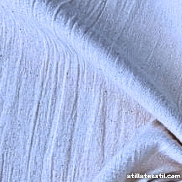 Beyaz Renk Şile bezi kumaş yakın çekim fotoğraf - Atilla Tekstil - Texpill