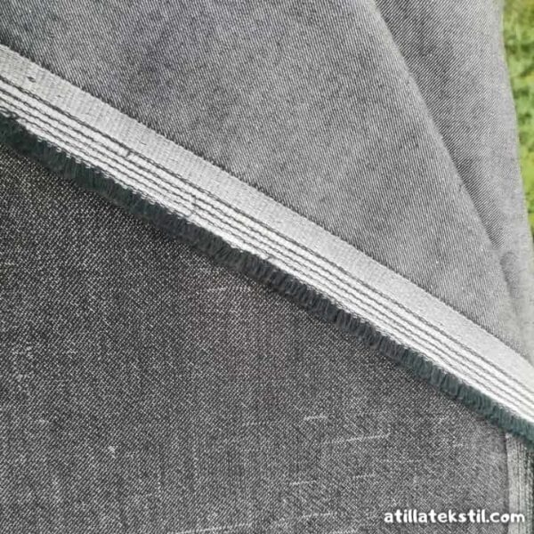 İnce likralı pantolonluk kot kumaş gömleklik eteklik yazlık parti malı satın almak için inceleme görseli yakın çekim