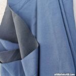 Lacivert renk yün kaplamalı gece mavisi rengi termal dokuma parça kumaş satanlar tedarikçi Atilla Tekstil