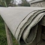 Likralı Astarlık Paraşüt Parça Kumaş - Fildişi Rengi - (120 cm X 150 cm) - 180 gr/m - Görsel 3