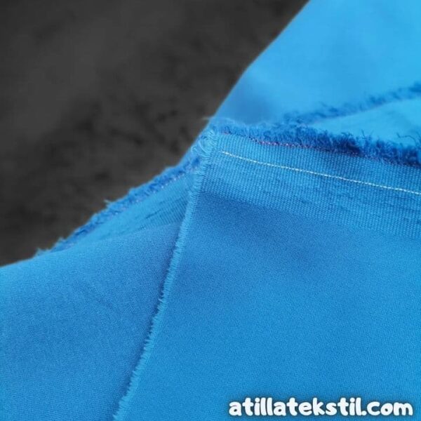 Mavi renk, terikoton gabardin kumaş pamuklu likralı pantolon ve önlük için hastane kıyafeti kumaş modelleri satın al - Ürün ana görseli