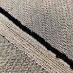 Parça gabardin kumaş likralı ince, balık sırtı desen 340 gram