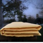 Sarı renk keten kumaş pantolonluk gömleklik, serin tutan terletmeyen kiloluk istanbul parça kumaş satın al - Doğal görsel