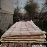 Vintage pamuklu ekose desen parça kumaş satın al ürün ana fotoğrafı Retro Vintage Pamuklu