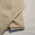 Bej renk keten parça kumaş satın al (kahverengi süt kahvesi)