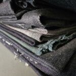 Toptan Siyah Likralı Denim Kot Kumaş
